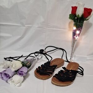 Matisse Black and Brown Women's Sandals